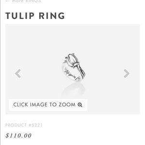 Adorable Mignon Faget Tulip Ring 💍