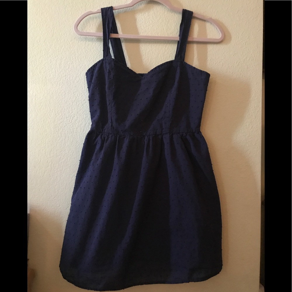 Navy blue dress