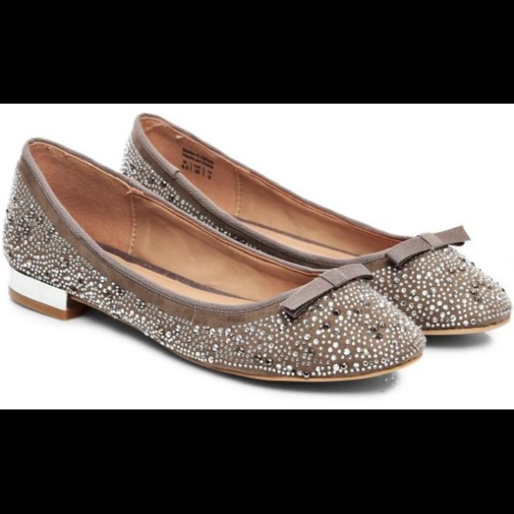 Aldo Onara Metallic Ballet Flats