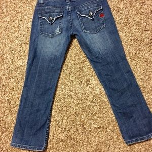 RED label Miss Me Capri's