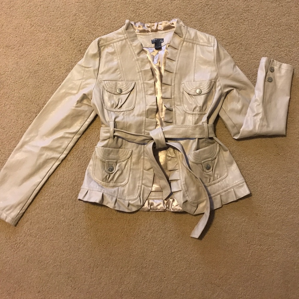 Faux Leather Jacket