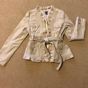 Faux Leather Jacket