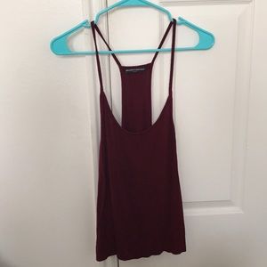 Maroon Brandy Melville Tank Top