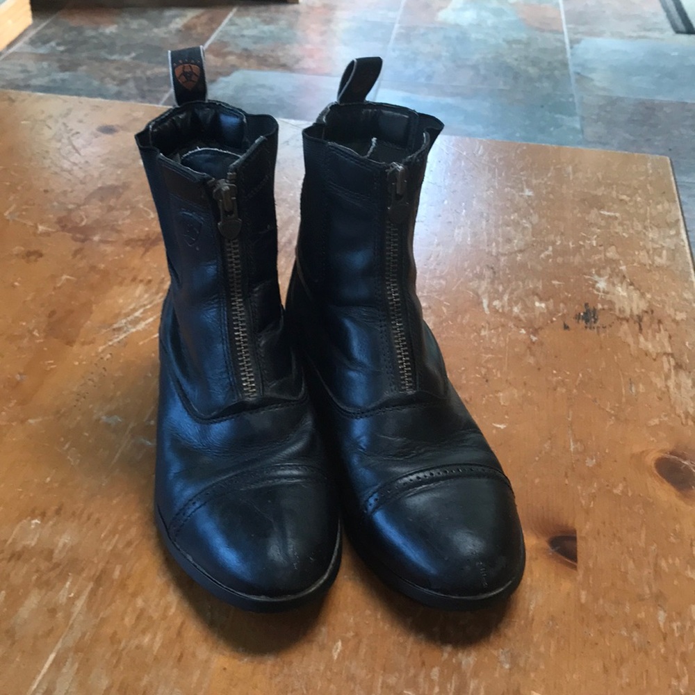 Ariat black paddock boots
