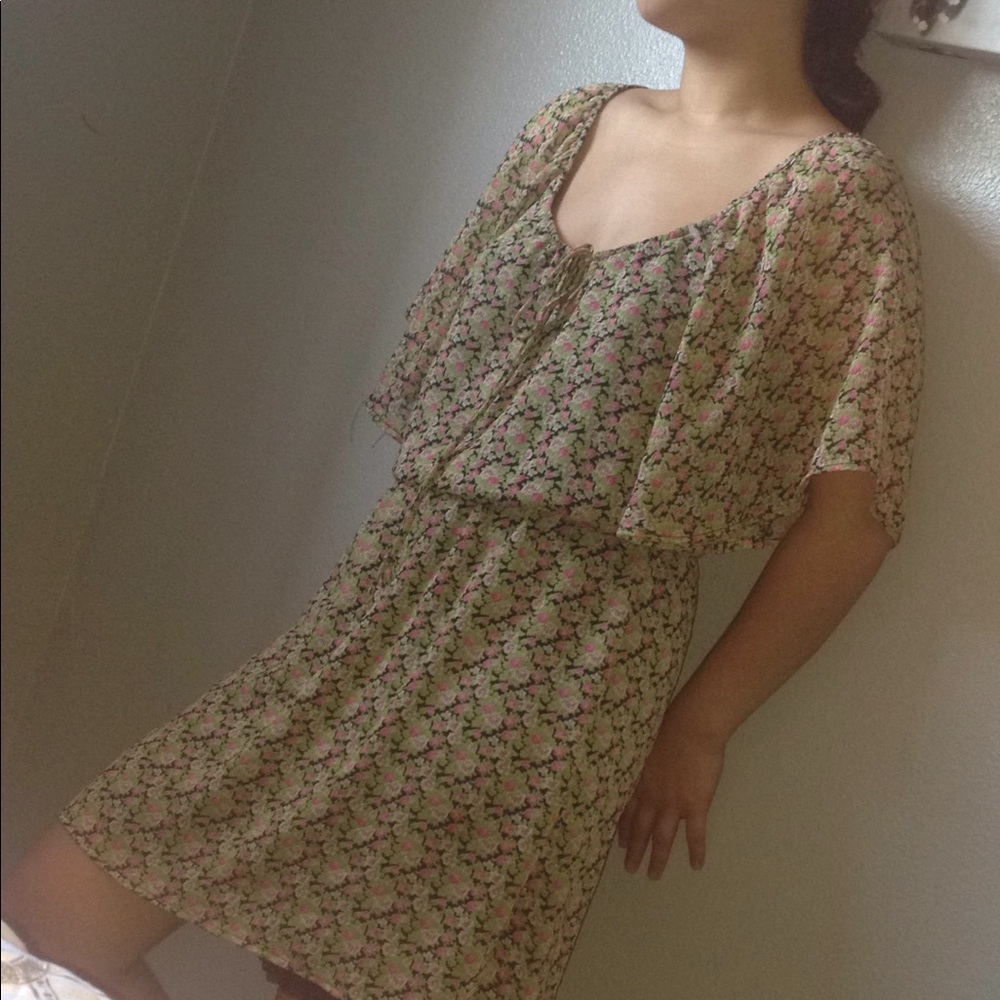 Vintage floral dress