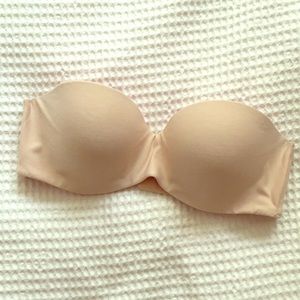VS Pink Strapless Bra