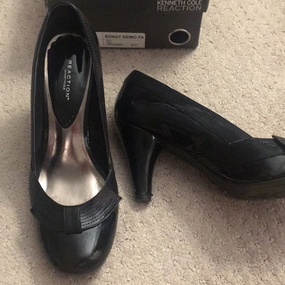 Kenneth Cole Reaction Patent Leather Heels 9