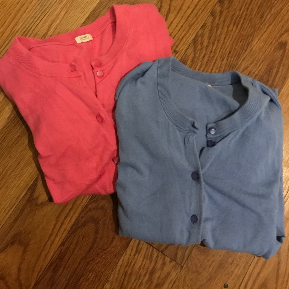 Bundle! J.Crew Cotton Cardigans