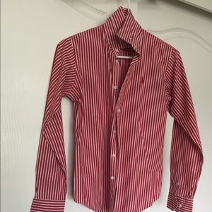 Red Striped Polo Ralph Lauren Shirt