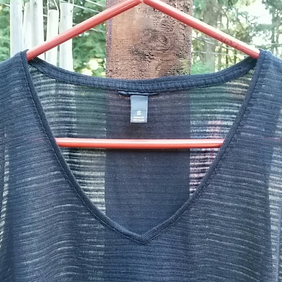 Black Sheer Tank Top - Picture 2 of 6