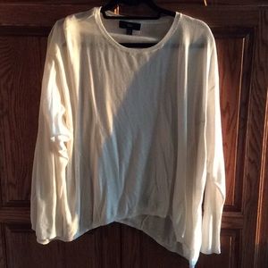 White Massimo blouse,  no stains/pilling.