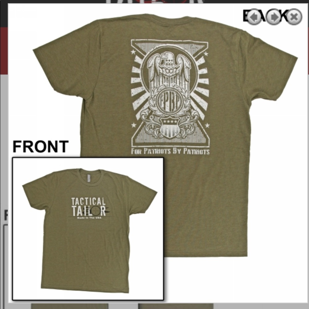 Men's Tactical Tailor tee shirt