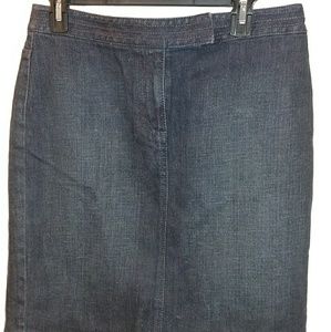 Ann Taylor Loft Denim Skirt