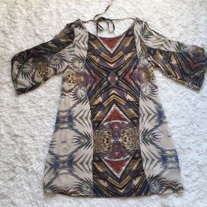 Romeo + Juliet Couture Printed Dress | Size Small