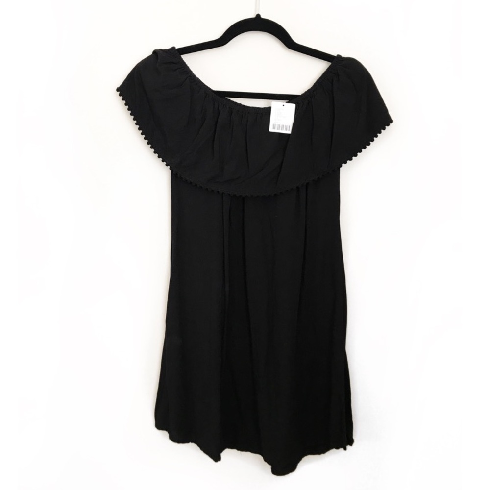 Off Shoulder Pom Dress