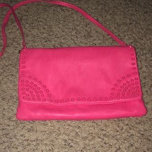 Neon Pink Gianni Bini bag