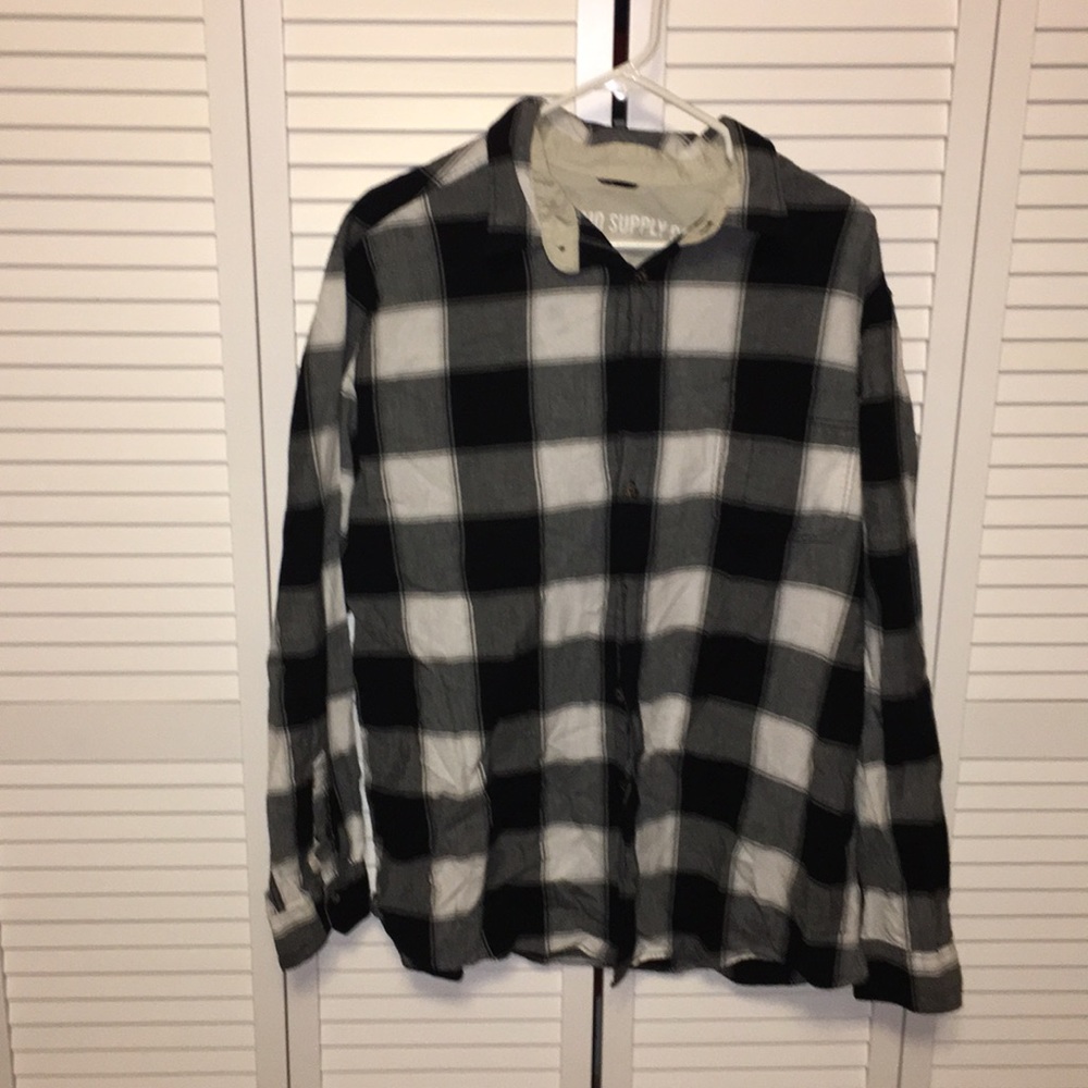 Black and White Flannel