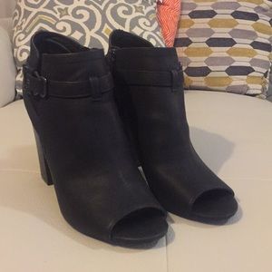 G by Guess black high booties. Perfect for Fall!