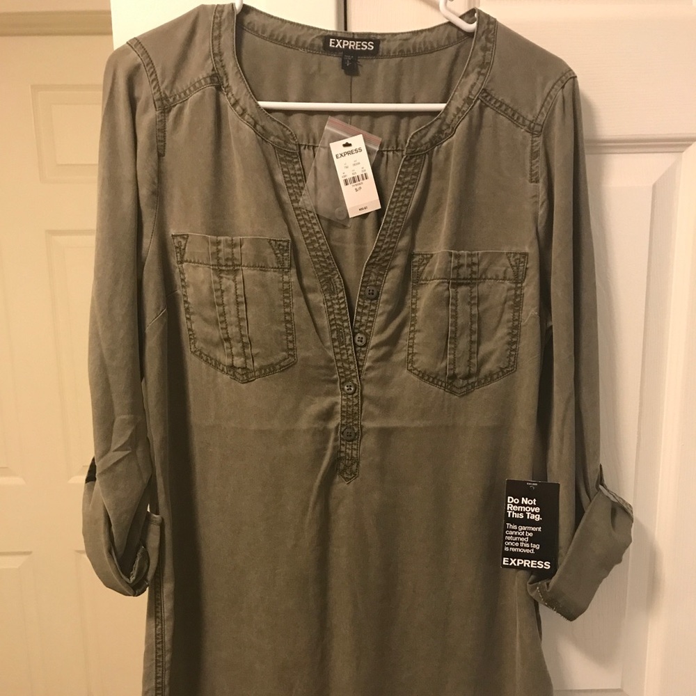 Express Shirt Dress - NWT