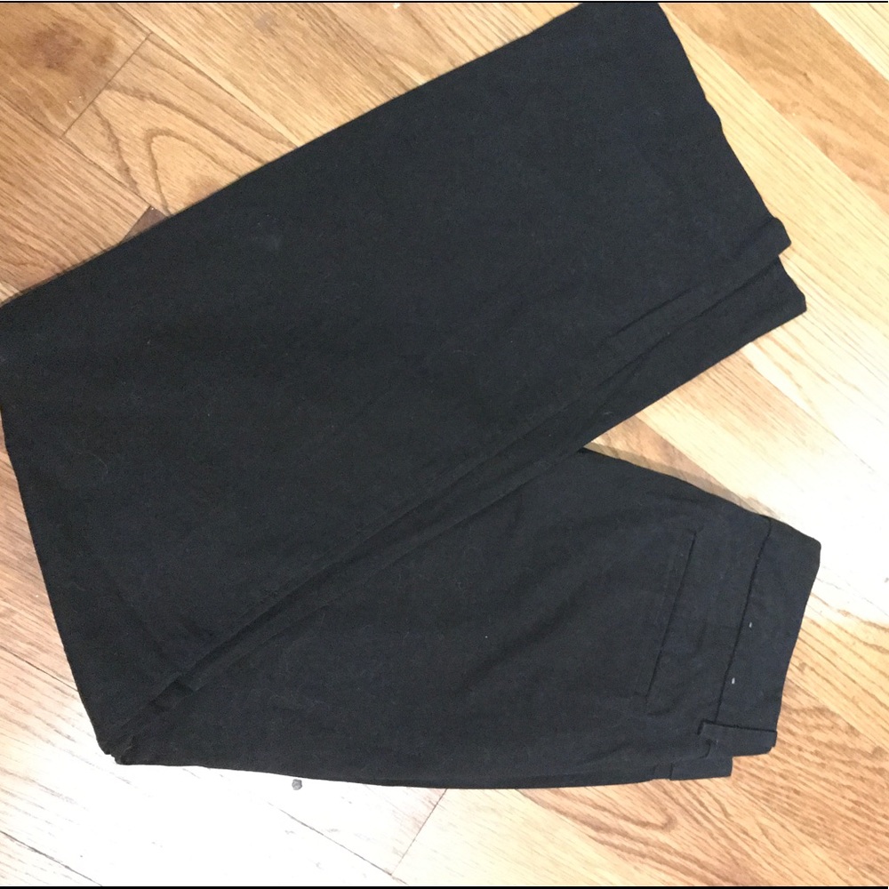J.Crew Bootcut Black Chinos