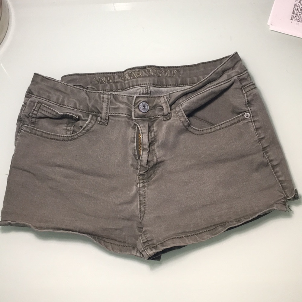 Green Shorts, Worn Once