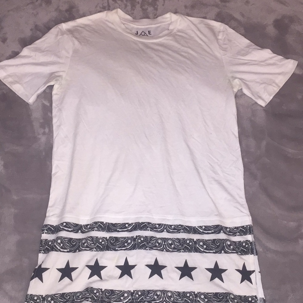 JEM collective white star t shirt