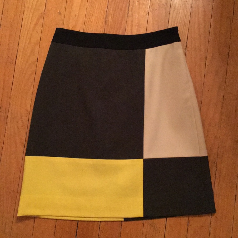 Kaye Slade Color Block Skirt
