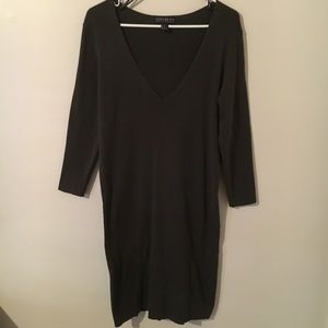Plus Size Bodycon Sweater Dress