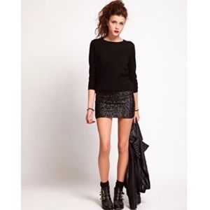 ➕Forever 21 Black Sparkle Skirt➕