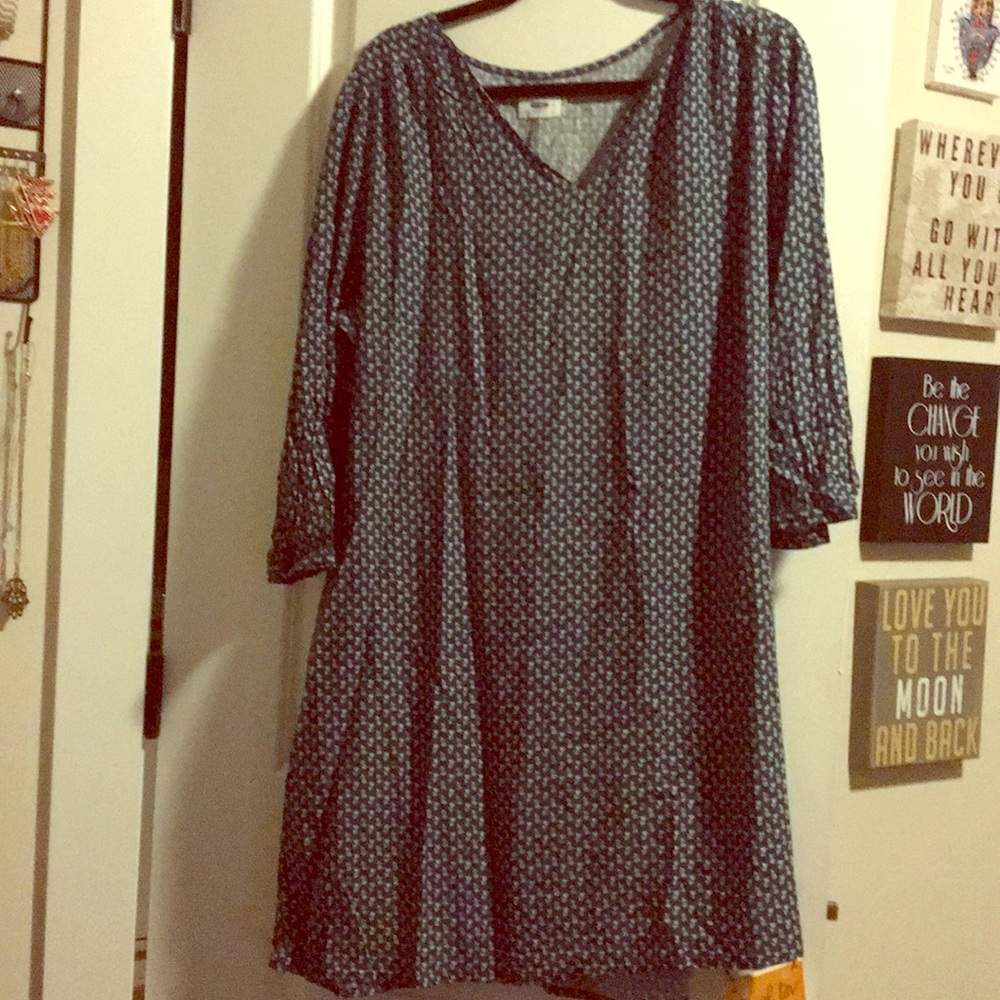 3/4 sleeve dress