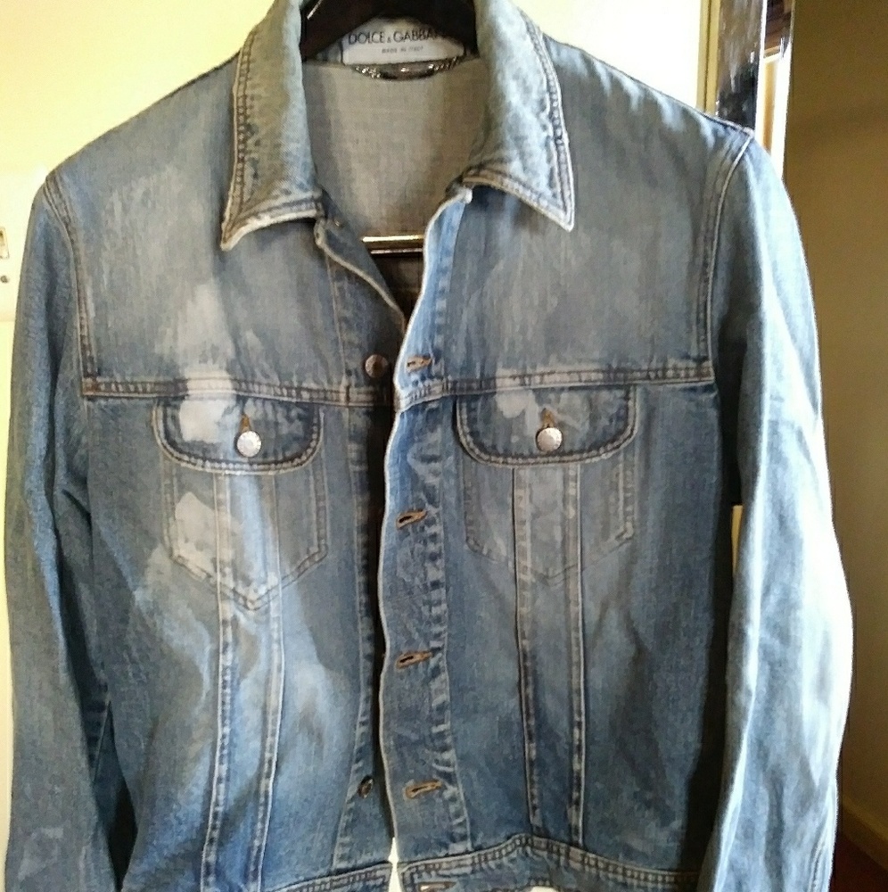 Vintage Dolce & Gabbana jean jacket Circa 2003
