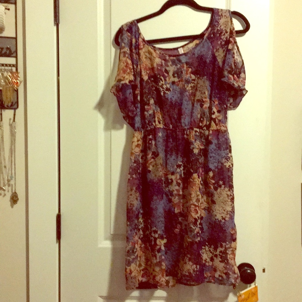 Floral Empire waist dress