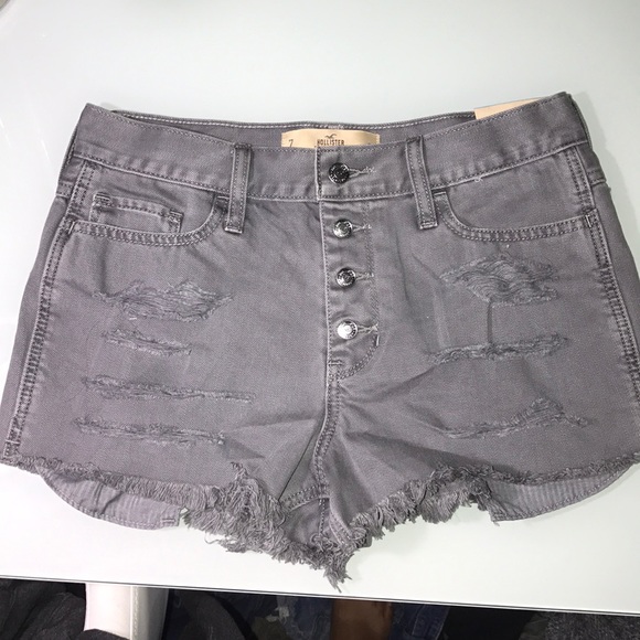 grey short-shorts - Picture 1 of 2