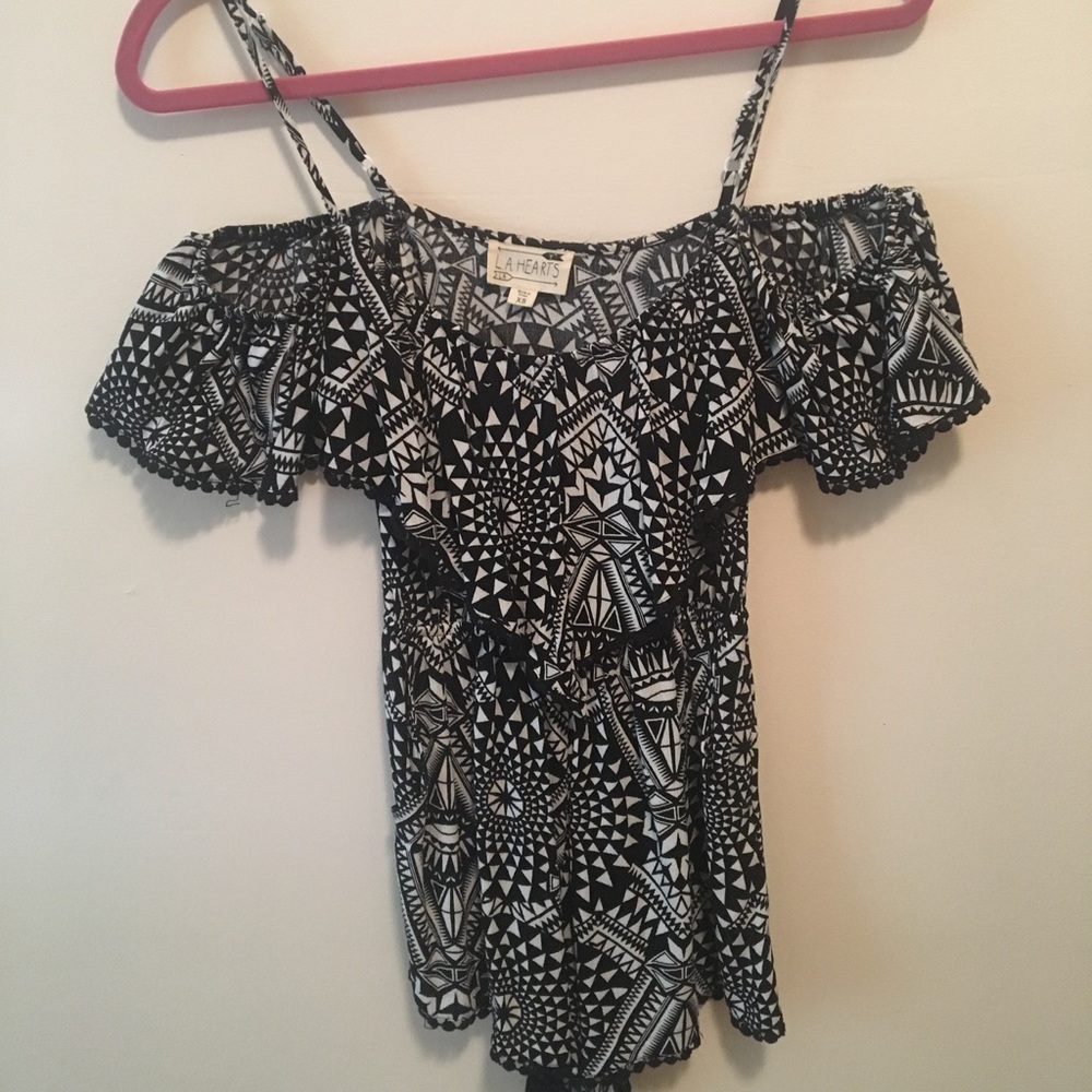 PacSun Off the Shoulder Romper