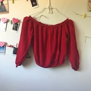 Brandy Melville red Maura