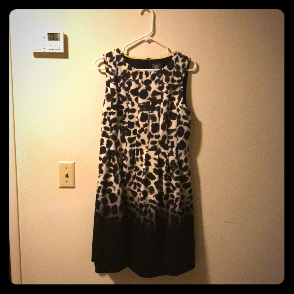Vince Camuto animal print dress size 14
