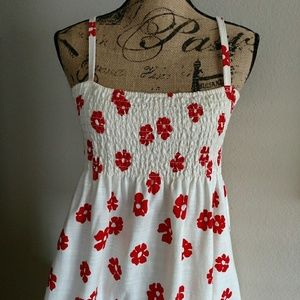 🌸Cute and comfy beige Roxy maxi dress.👗