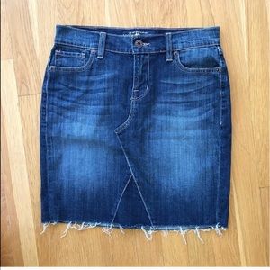 Lucky brand jean skirt