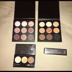 Boxycharm Item - 3 gently used palettes, 1 NEW lip