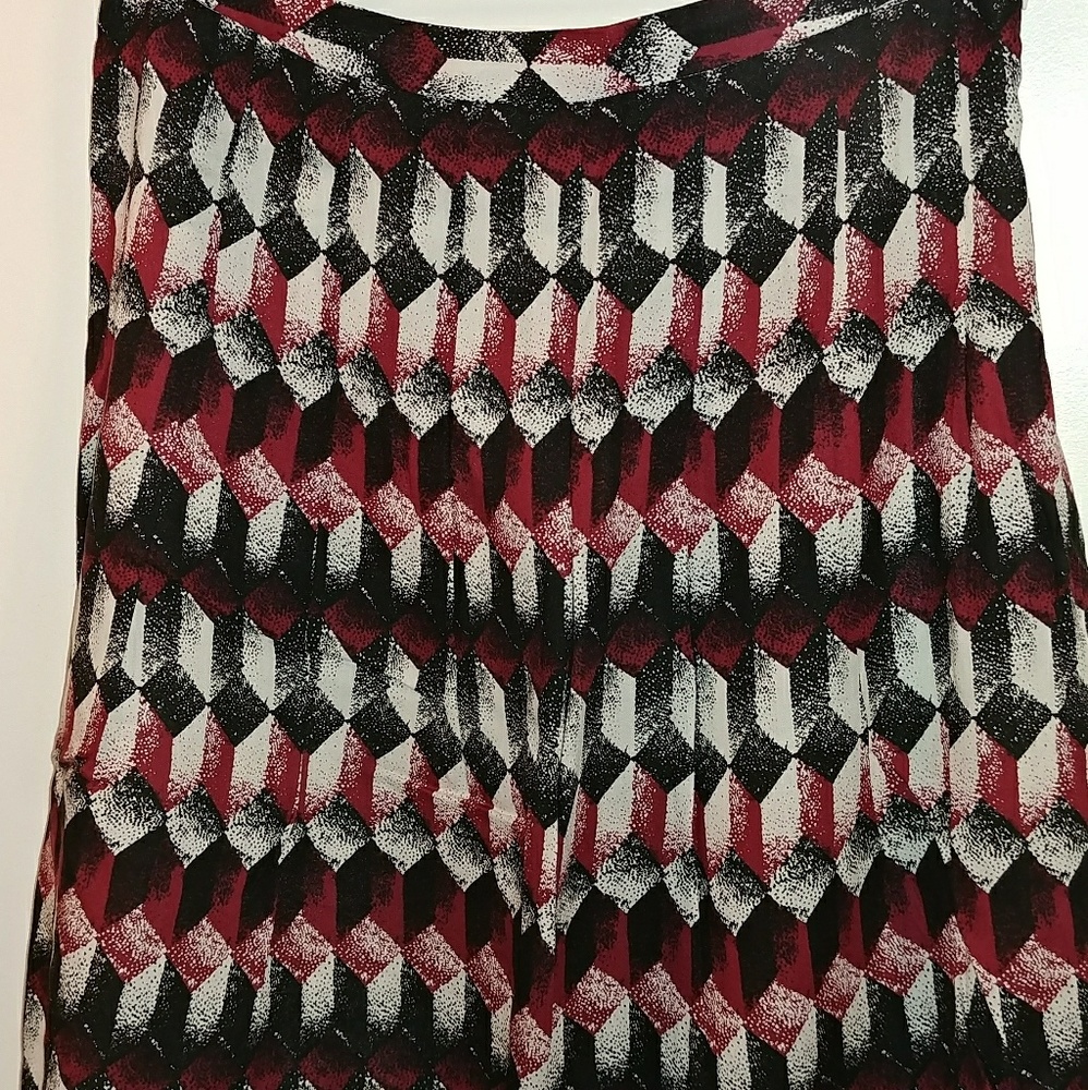 Pleated skirt