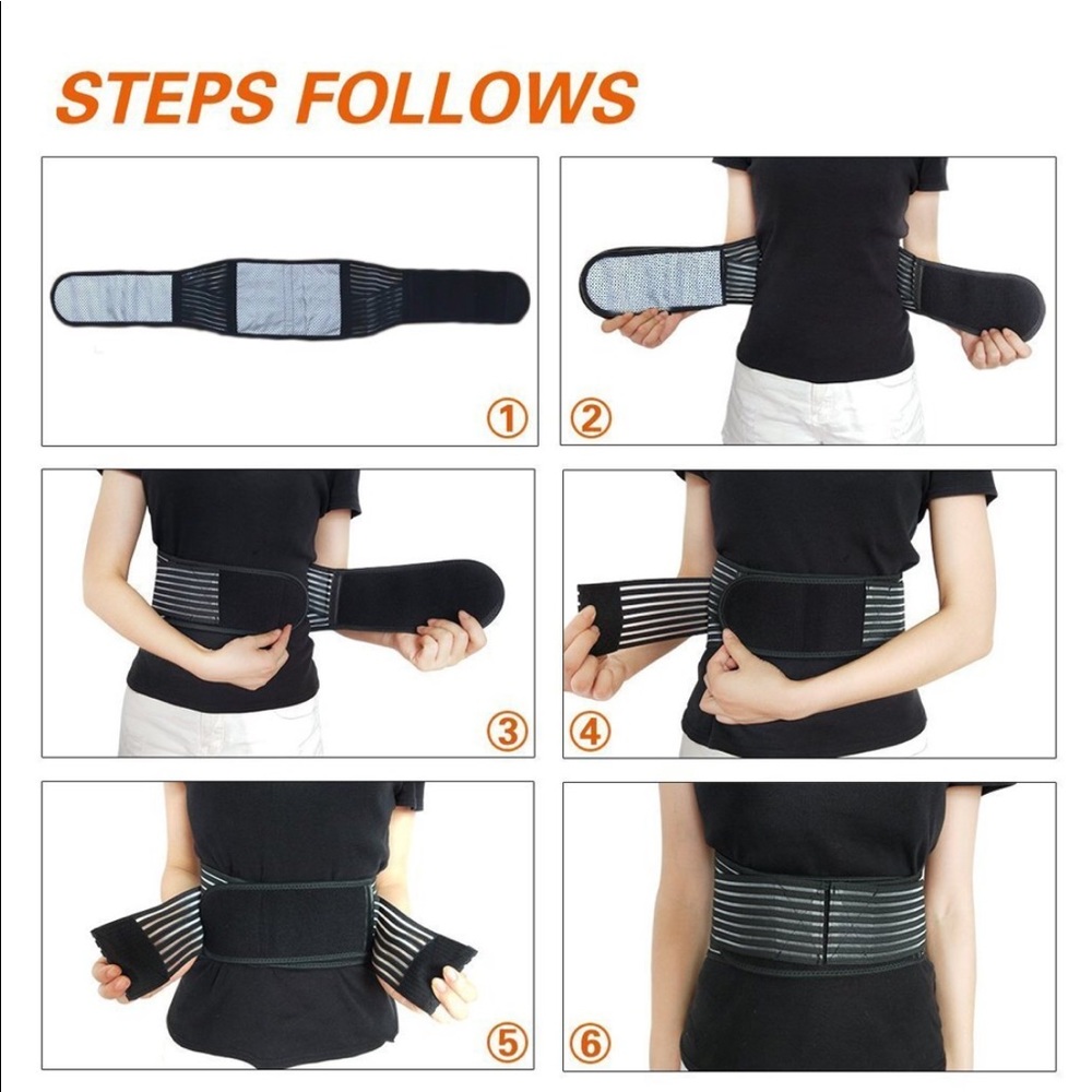 Stabilizing Lumbar Lower Back Brace Support Belt