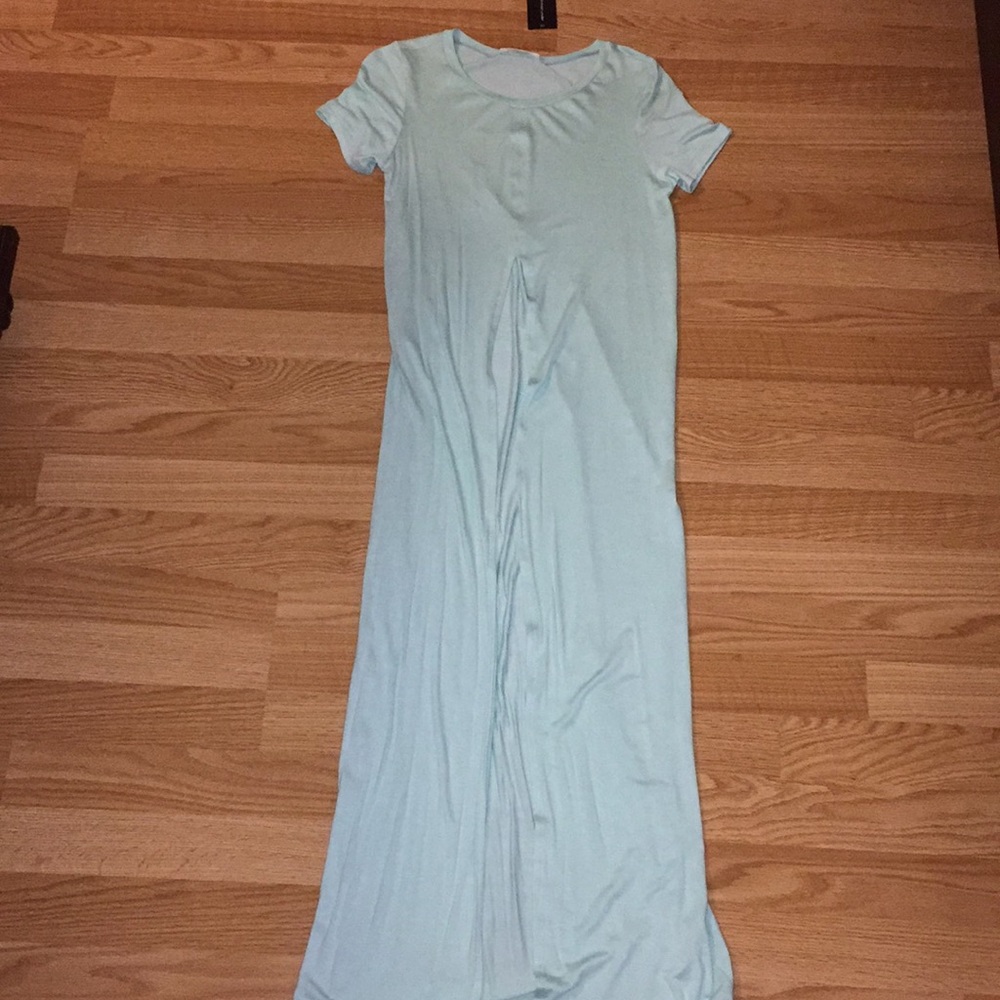 South Moon Under Maxi Shirt with slit down middle