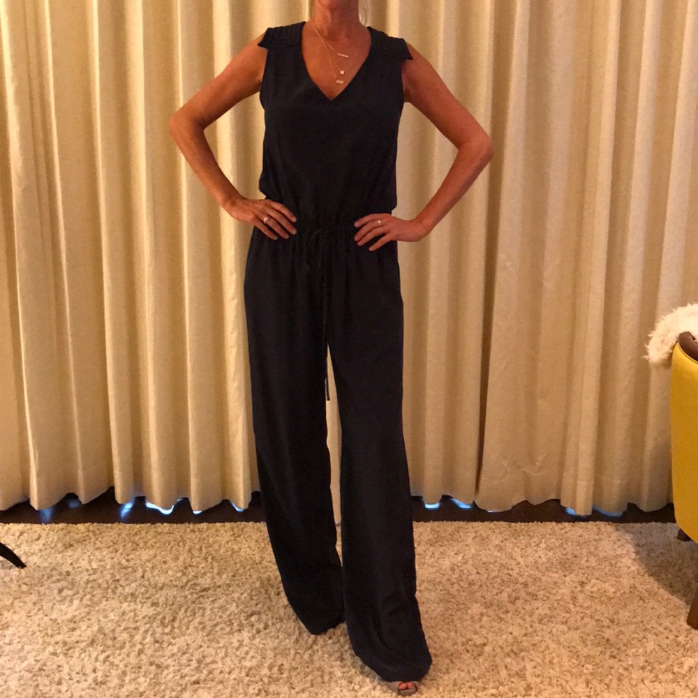 Zoa Navy Jumpsuit. New without tags!