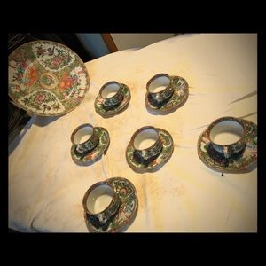 Antique Chinese tea cups