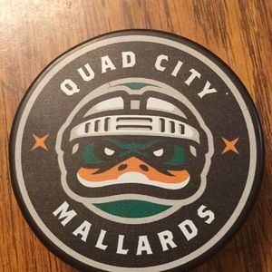 Not  official puck, was touched by a hockey player