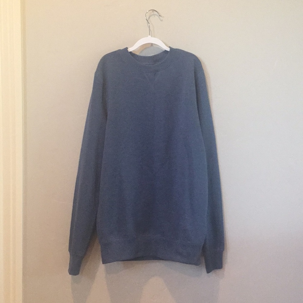 Light navy-blue sweater