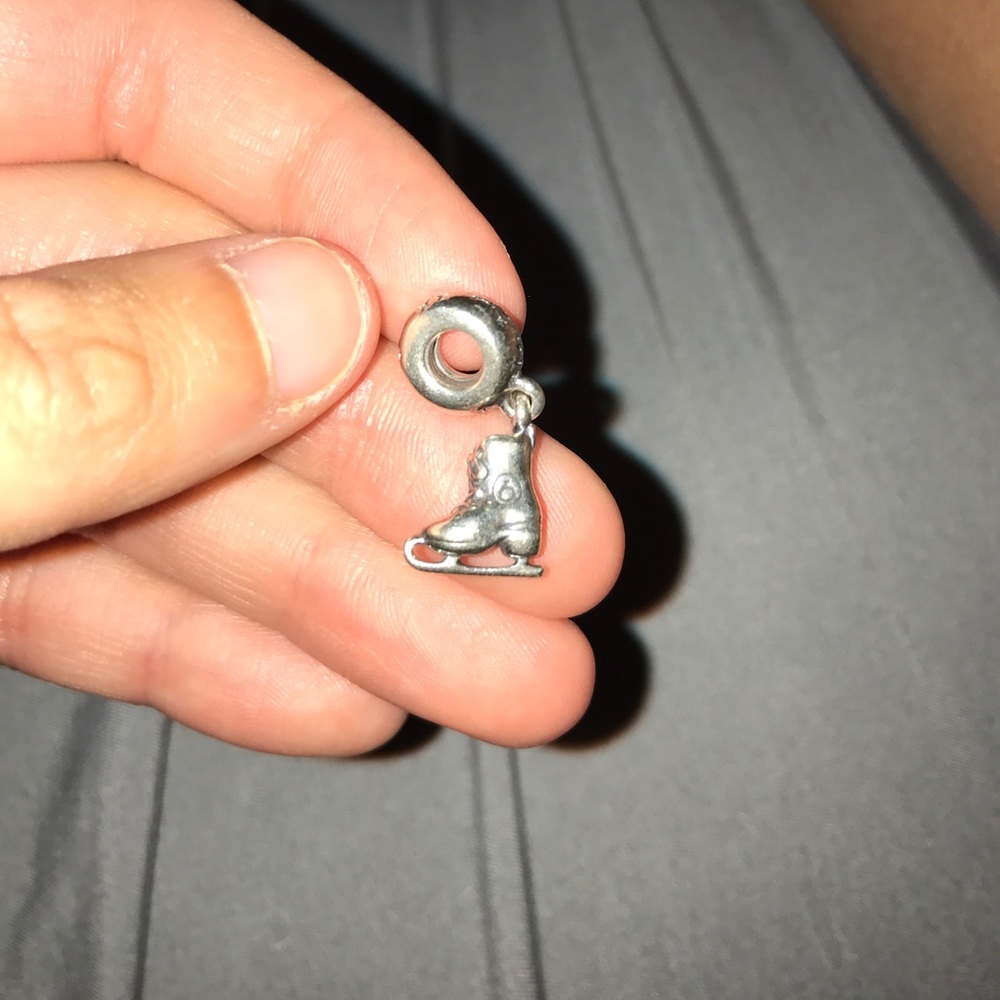 Ice skate pandora charm!