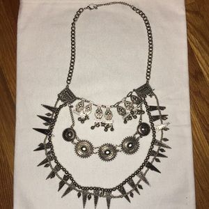 Hand made statement necklace
