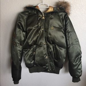 JLO | Fur Hood Bomber Jacket