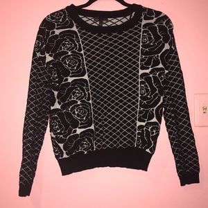 Black and White Sweater